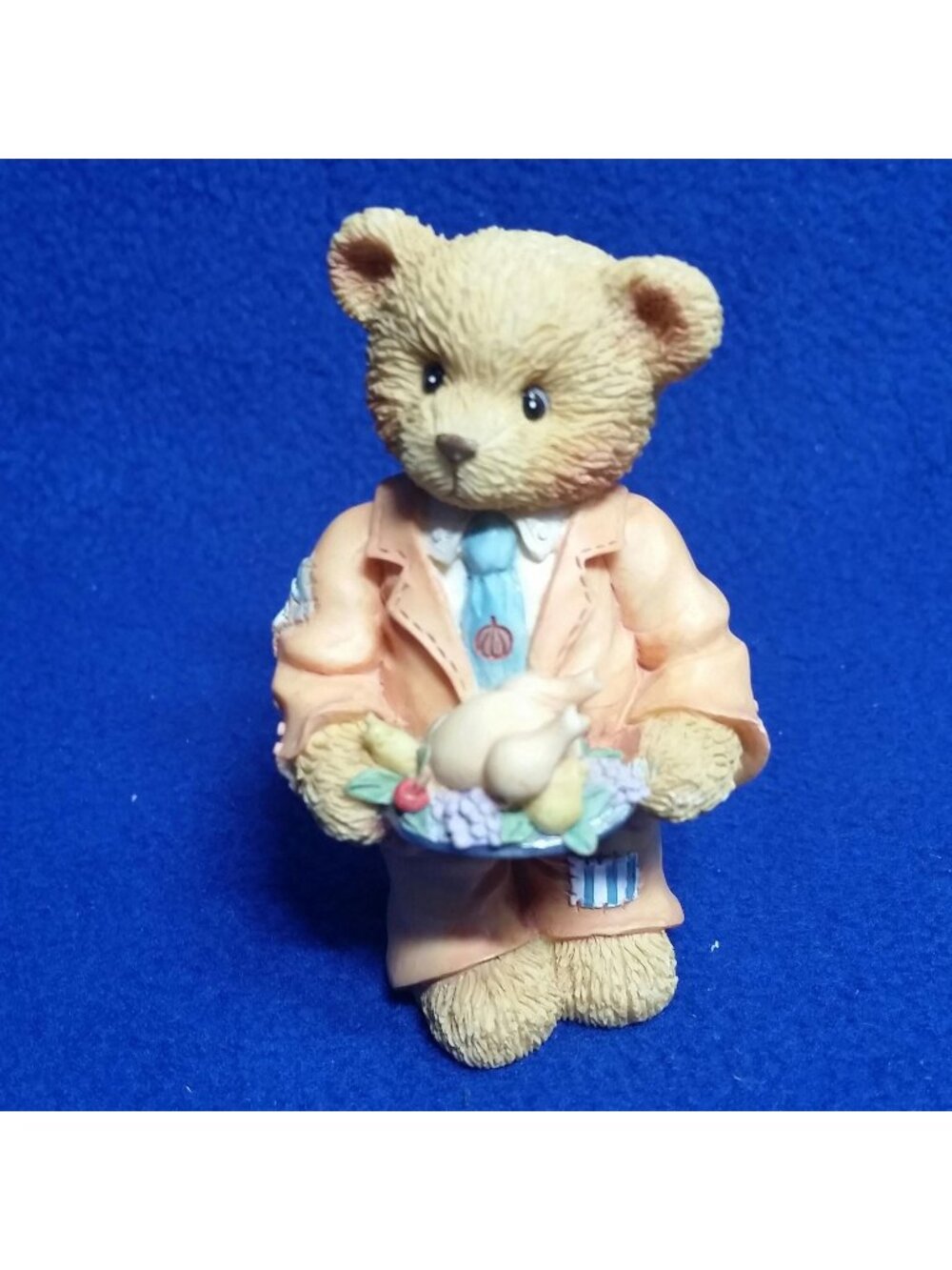Cherished Teddies Rick Suited Up For The Holidays Figurine Enesco 141291